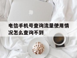 电信手机号查询流量使用情况怎么查询不到
