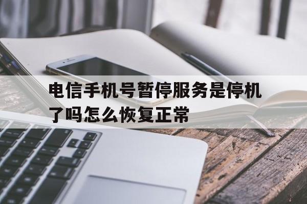 电信手机号暂停服务是停机了吗怎么恢复正常 电信手机号暂停服务是停机了吗怎么恢复正常