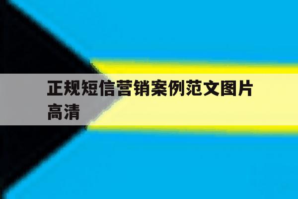 正规短信营销案例范文图片高清 正规短信营销案例范文图片高清